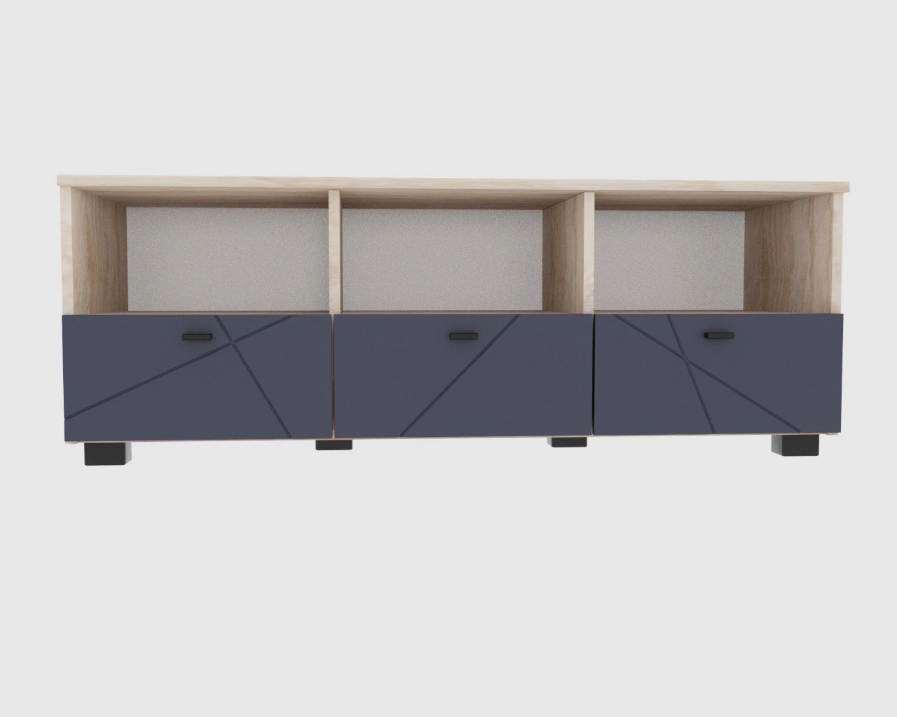 Nightstand 3D Model .c4d .max .obj .3ds .fbx .stl .blend 
