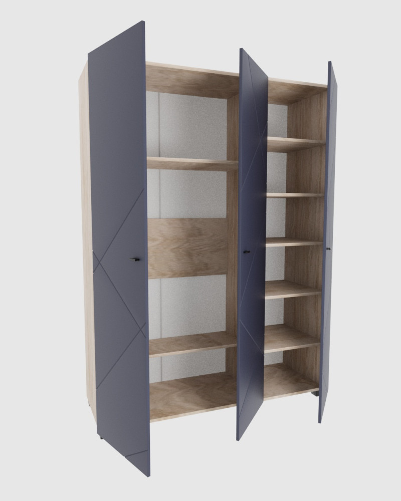 Wardrobe 3D Модель .c4d .max .obj .3ds .fbx .stl .blend 