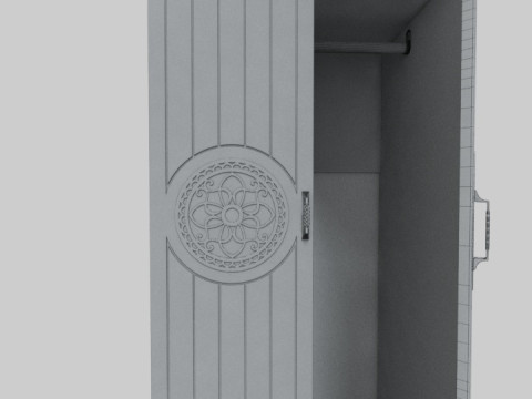 Wardrobe 3D मॉडल