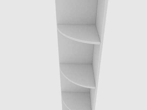 Corner rack Model 3D