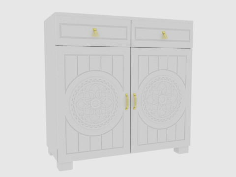 Combination nightstand 3Dモデル
