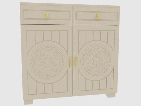 Combination nightstand 3Dモデル