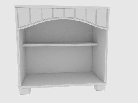 Combination nightstand 3D Model