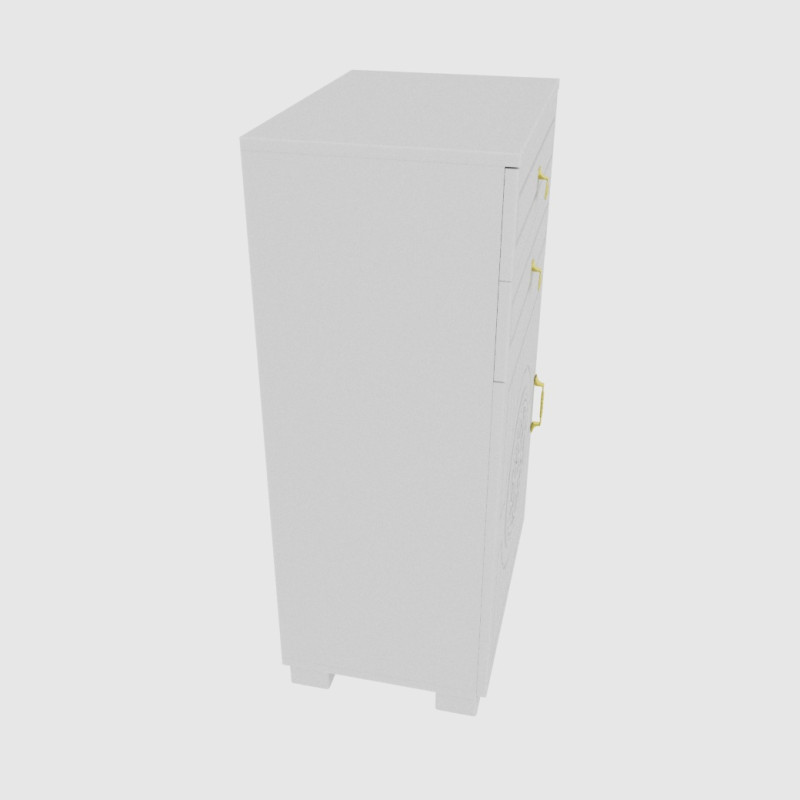 Combination nightstand 3D Model .c4d .max .obj .3ds .fbx .stl .blend 