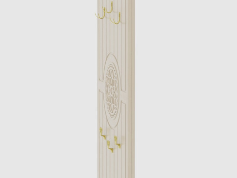 Combination nightstand Modello 3D