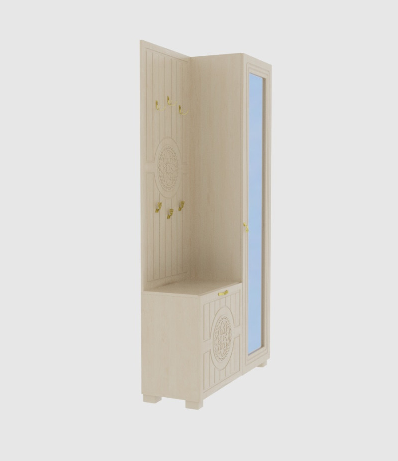 Combined wardrobe 3D 模型 .c4d .max .obj .3ds .fbx .stl .blend 