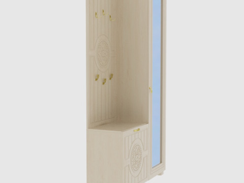 Combined wardrobe Modelo 3D