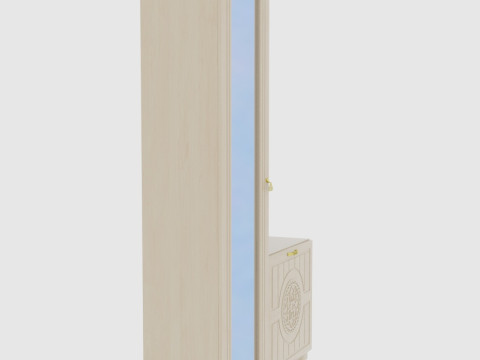 Combined wardrobe 3D 模型