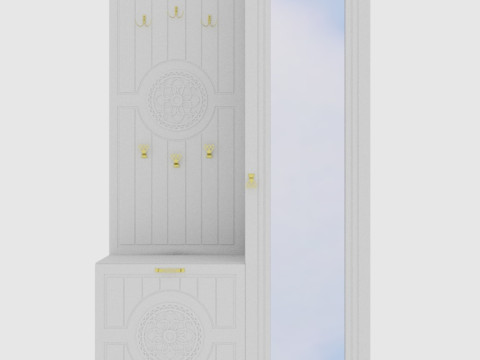 Combined wardrobe 3D 模型