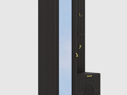 Combined wardrobe 3D Model
