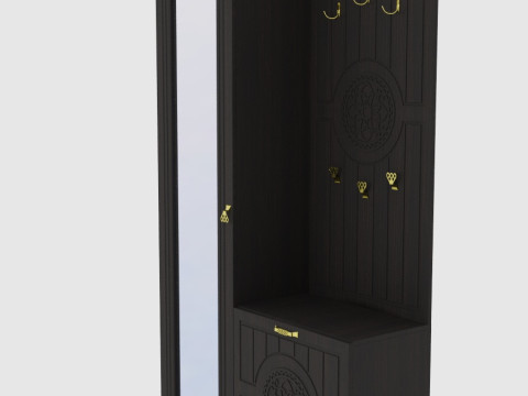 Combined wardrobe 3D Model