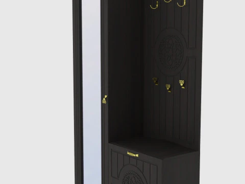 Combined wardrobe 3D Model
