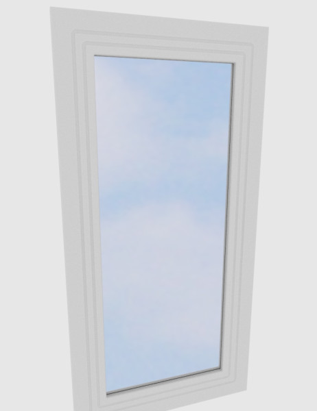 Wall mirror 3D Model .c4d .max .obj .3ds .fbx .stl .blend 