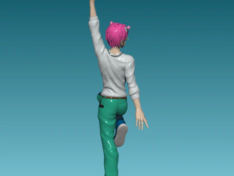 Saiki Kusuo from The Disastrous Life of Saiki Kusuo 3D Print Model