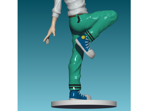 Saiki Kusuo from The Disastrous Life of Saiki Kusuo Modèles 3D en vedette