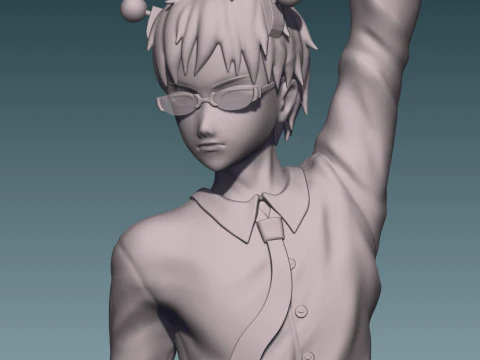 Saiki Kusuo from The Disastrous Life of Saiki Kusuo 3D Print Model