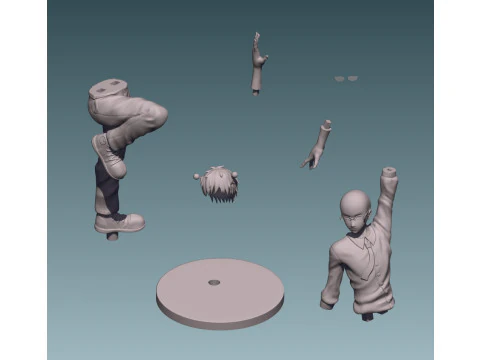 Saiki Kusuo from The Disastrous Life of Saiki Kusuo 3D Print Model