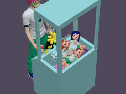 Anime Character Model Psionic Saiki Kusumi 3D-Druckmodell
