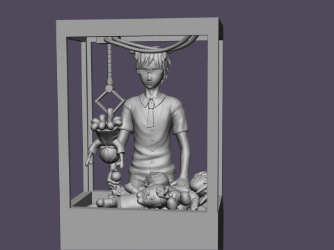 Anime Character Model Psionic Saiki Kusumi 3D-Druckmodell