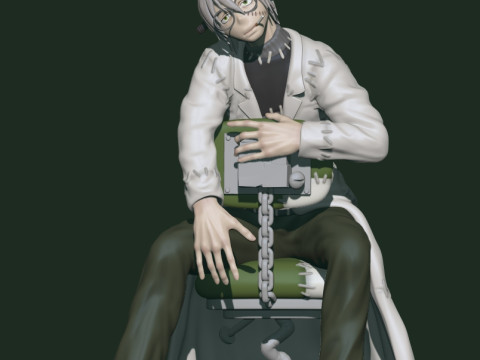 Anime Soul Eater Franken Stein Model do druku 3D