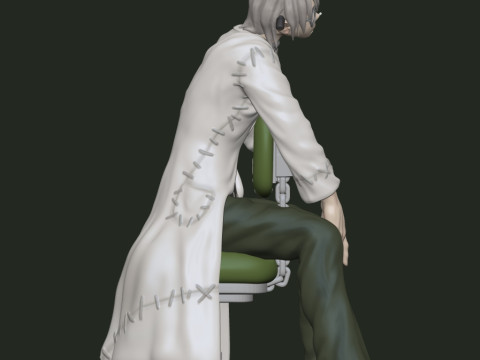 Anime Soul Eater Franken Stein Model do druku 3D