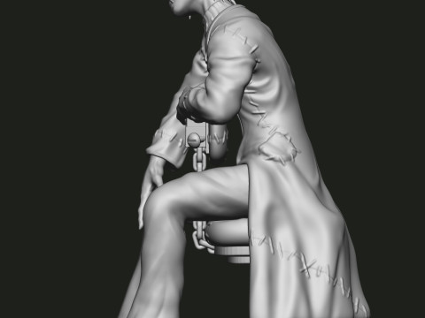 Anime Soul Eater Franken Stein Model do druku 3D
