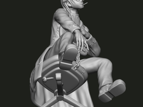 Anime Soul Eater Franken Stein Model do druku 3D