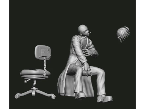 Anime 噬魂师弗兰肯斯坦 3D 打印模型