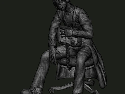 Anime 噬魂师弗兰肯斯坦 3D 打印模型