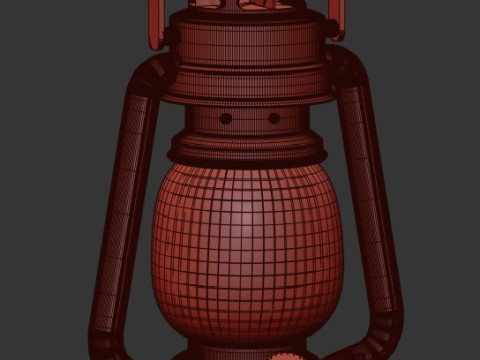 Table Lamp 3D 모델