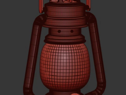 Table Lamp 3D Model