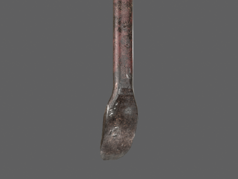Old Crowbar 3D Model