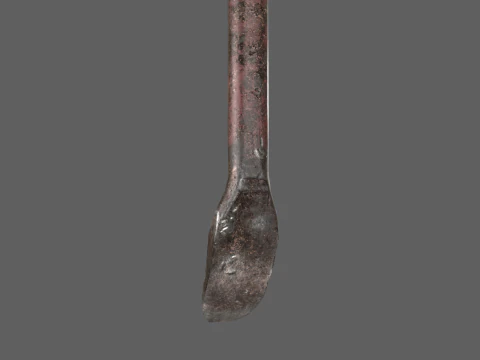 Old Crowbar 3D Model