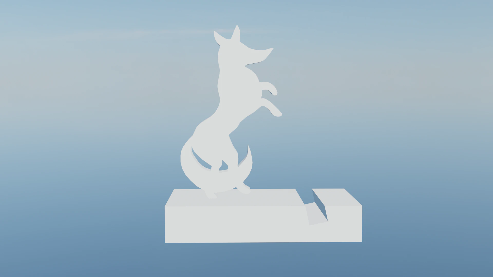 Fox phone stand 3D Print Model .c4d .max .obj .3ds .fbx .stl .blend 