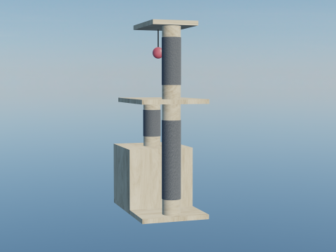 Cat house 3D 模型