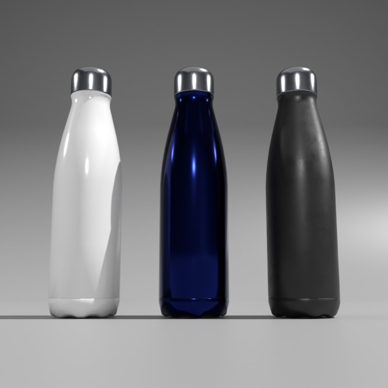Sport Water Bottle 3D मॉडल .c4d .max .obj .3ds .fbx .stl .blend 