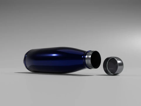 Sport Water Bottle 3D Model