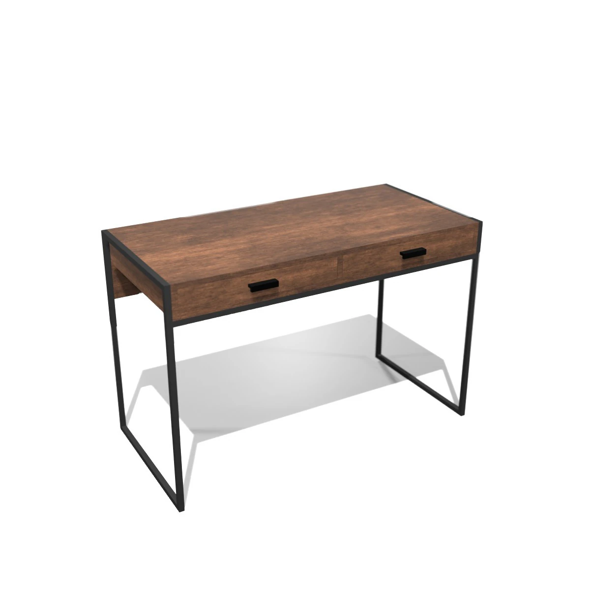 Minimalist office desk 3D Model .c4d .max .obj .3ds .fbx .stl .blend 
