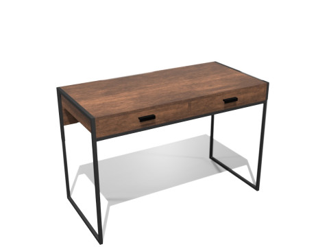 Minimalist office desk Modelo 3D
