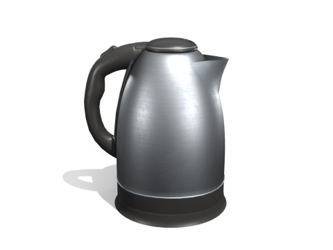 Electric Kettle 3D Model