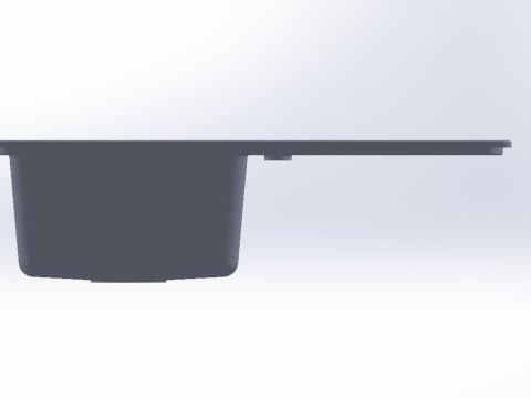 Sink stainless steel 3Dモデル