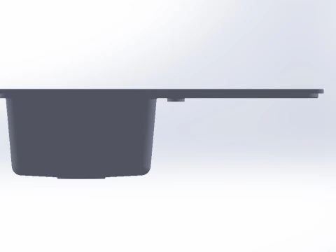 Sink stainless steel 3D Model