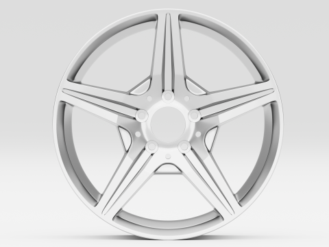 Mercedes SL550 85078MS 3D Model