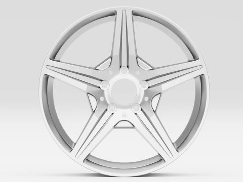 Mercedes SL550 85078MS 3D Model