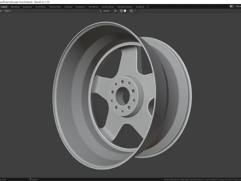 Mercedes GLA250 85384MG 3D Model