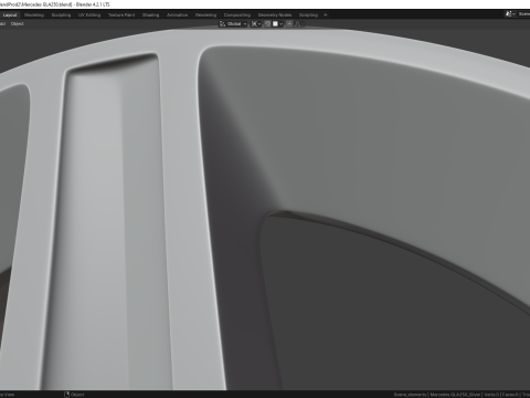 Mercedes GLA250 85384MG 3D Model