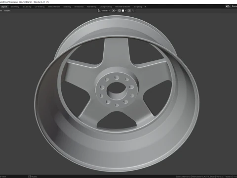 Mercedes GLA250 85384MG 3D Model