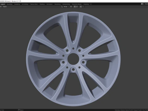 M6 71518MS 3D Model
