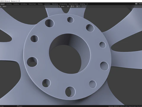 M6 71518MS 3D Model