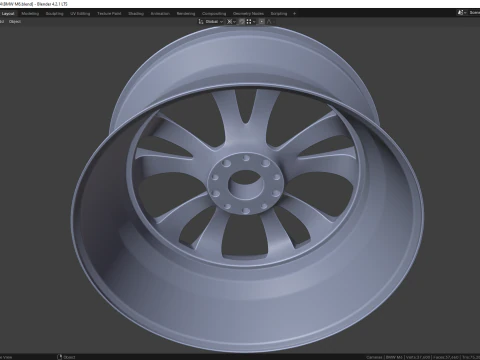 M6 71518MS 3D Model